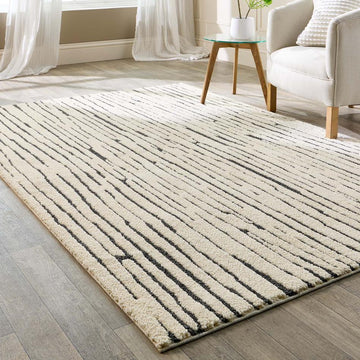Woodweave Ivory/Charcoal Rug-Origins-Rug Love - The Most Loved Rug Store